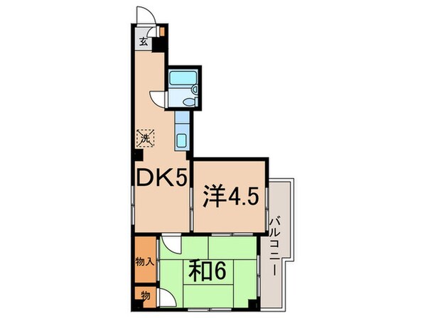 市川ホームズの物件間取画像